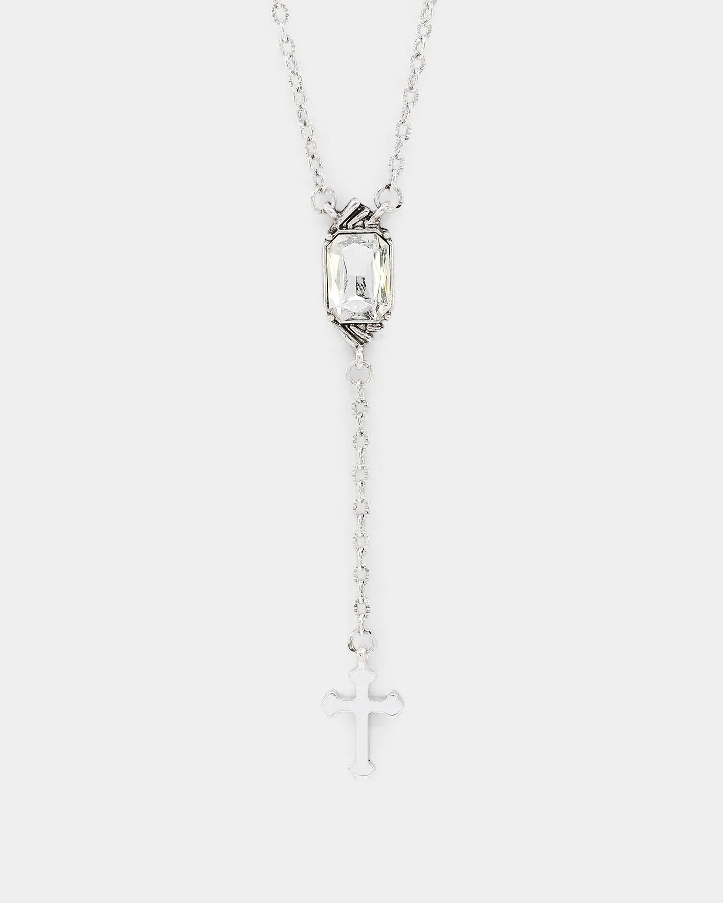 Wild For The Weekend Palacio Stone Necklace Silver