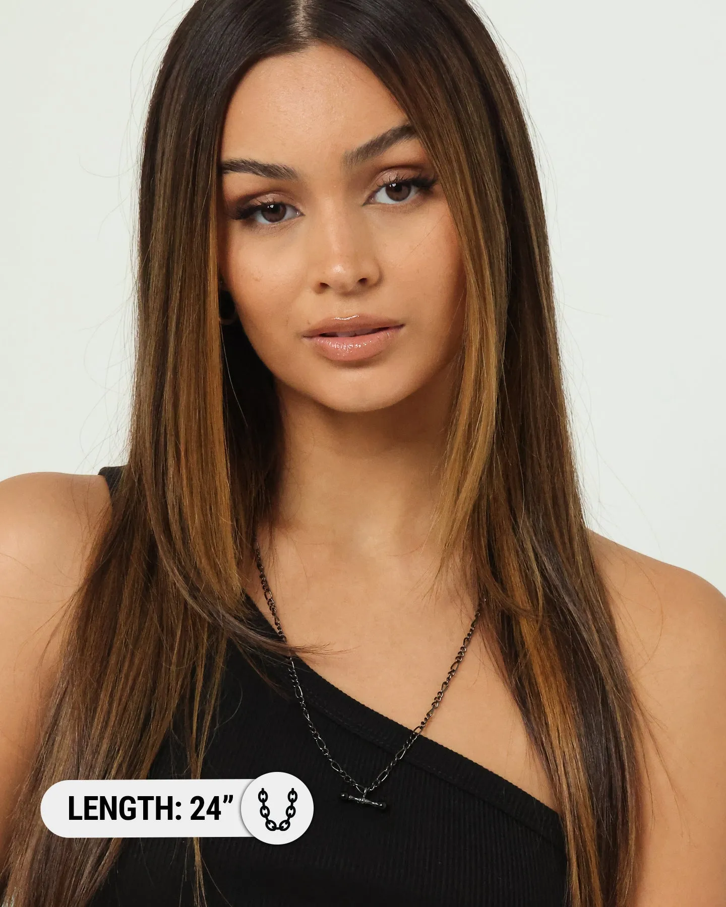 Wild For The Weekend Pearl T-Bar Necklace Gunmetal