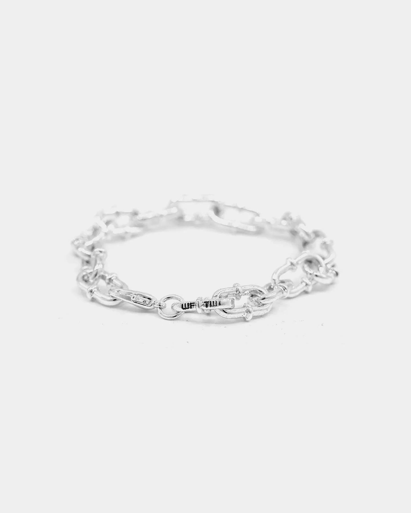 Wild for the Weekend Playing with Fire Chain Bracelet Silver