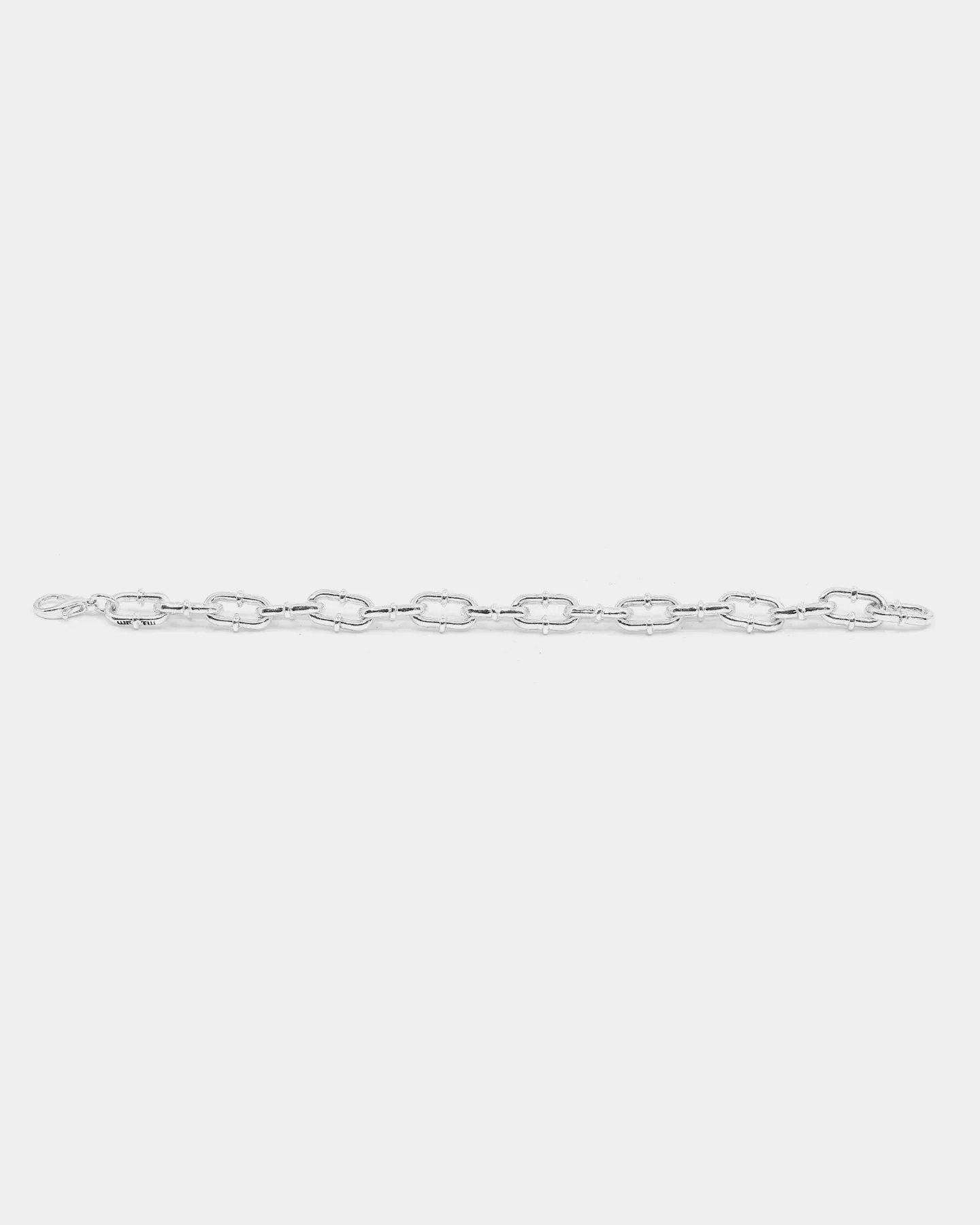 Wild for the Weekend Playing with Fire Chain Bracelet Silver