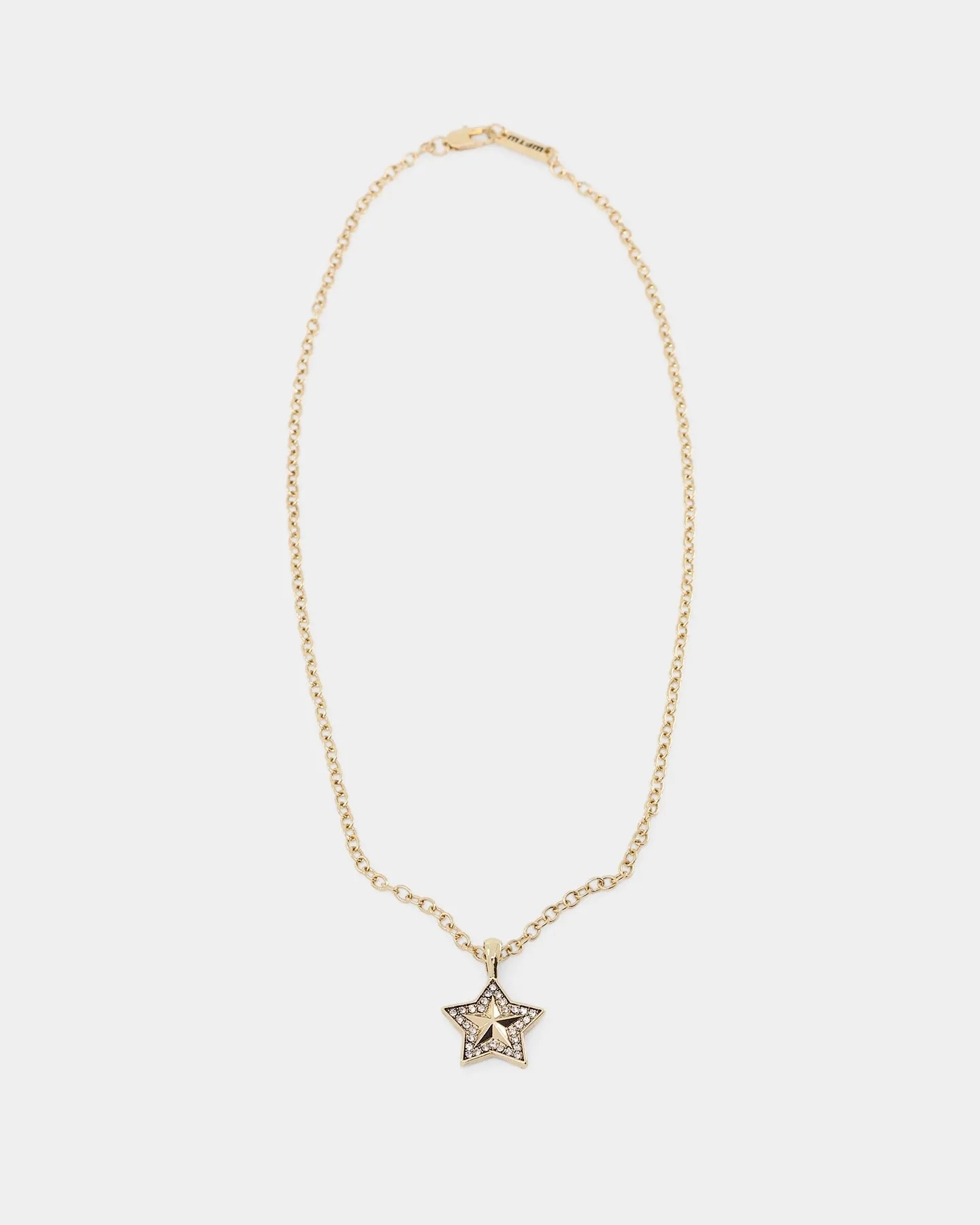 Wild for the Weekend pop punk star pendant necklace Gold