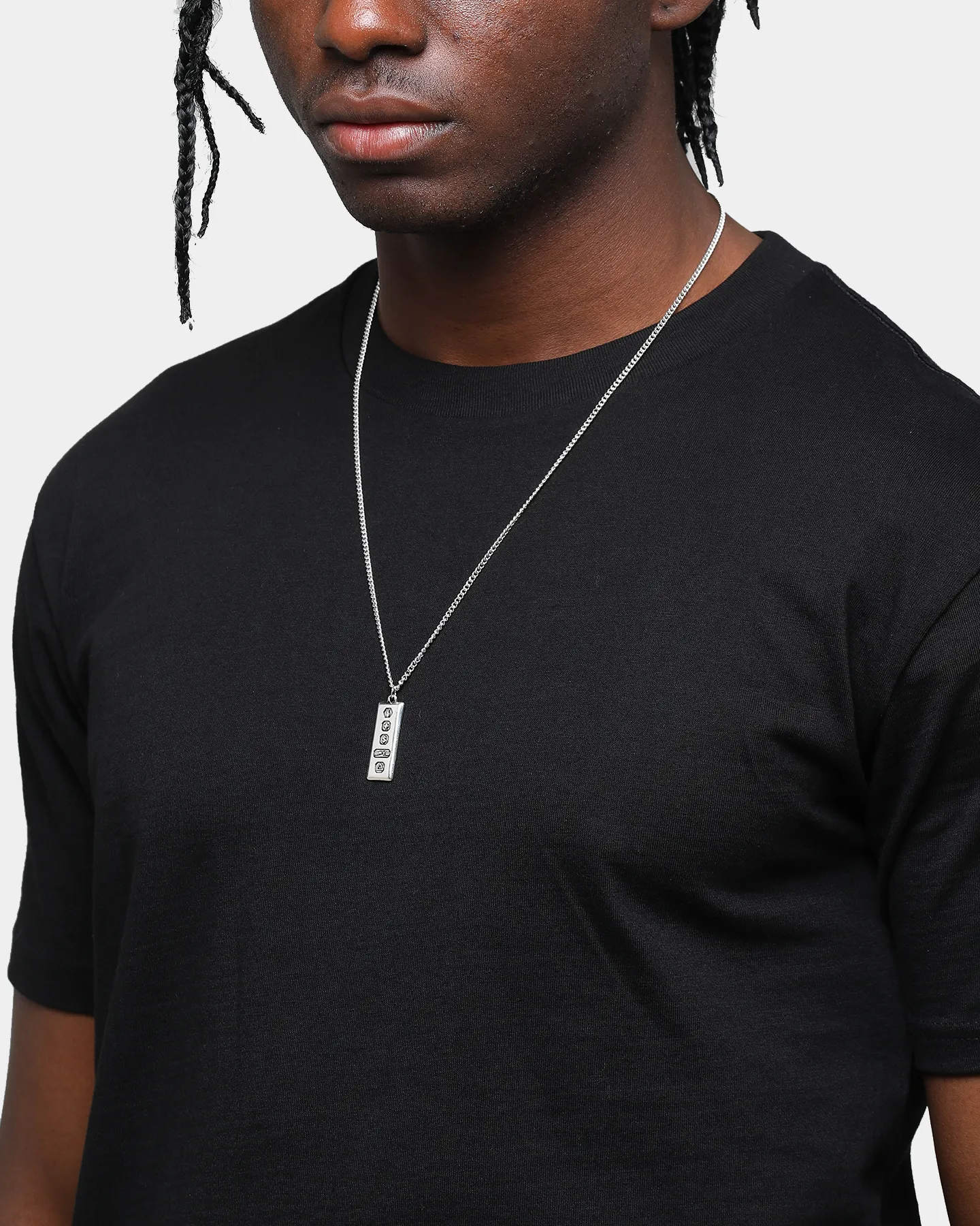 Wild for the Weekend Triple Symbol Pendant Silver
